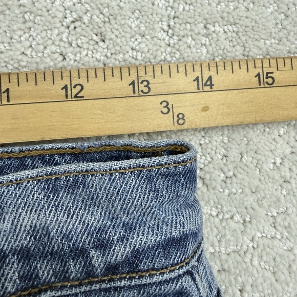 AGOLDE Harper Crop Jeans 25 High Rise Straight Leg Denim $198 - Picture 6 of 13